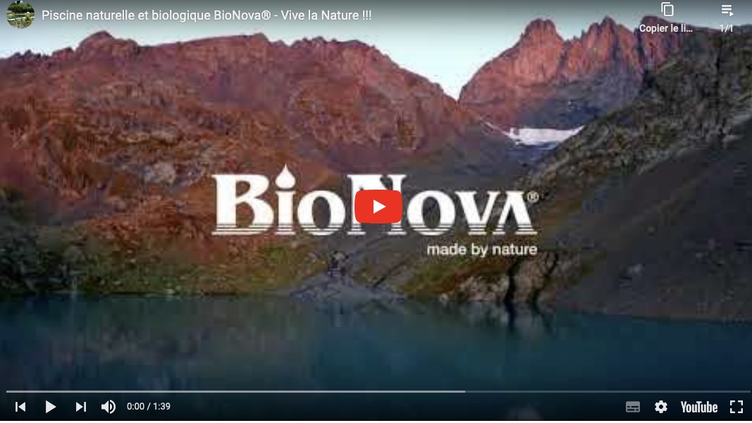 Baignade naturelle BioNova video