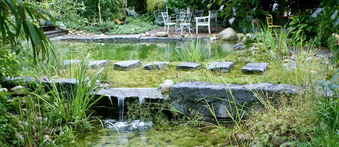 Piscine naturelle BioNova - Filtration Biologique