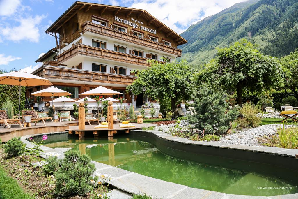 Piscine naturelle Hôtel Chamonix 74