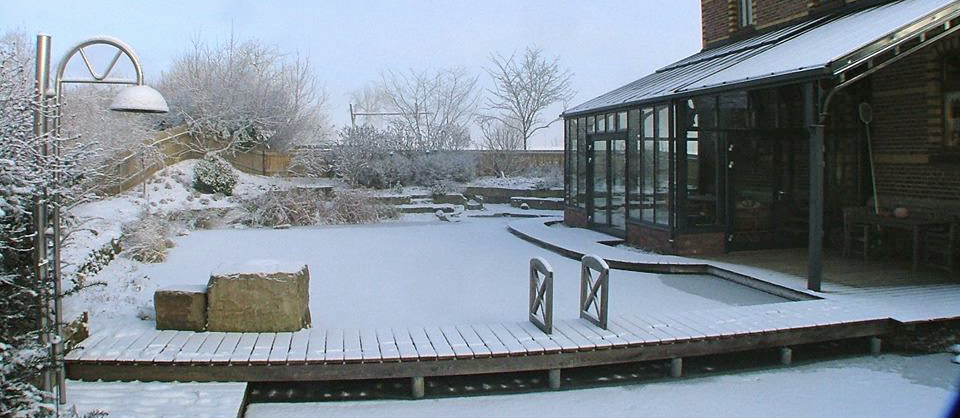 Piscine Naturelle Hiver