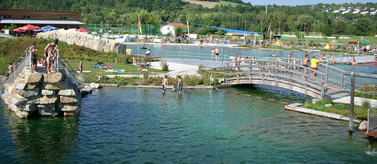 Piscine naturelle publique en Allemagne