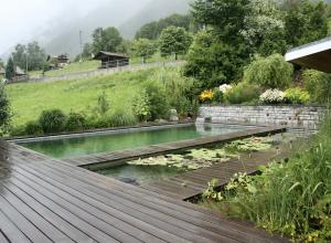 Piscine naturelle Alpes