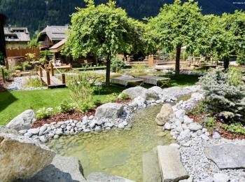 Piscine naturelle Hôtel Chamonix