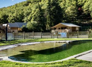 Piscine naturelle camping vaucluse